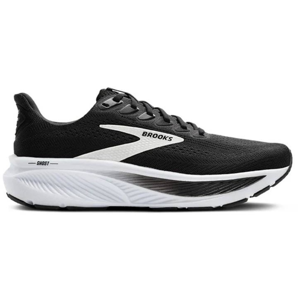 Brooks Ghost 17 Running Shoes Black White Women's 9 New With Tags